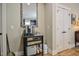 Hallway with a mirror and a side table at 103 Bella Sq Sq, Smithfield, NC 27577