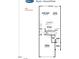 Bryce floor plan featuring an open-concept first floor with kitchen, great room, and garage at 140 Kobus Ct, Garner, NC 27529