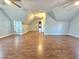 Expansive bonus room featuring hardwood floors, recessed lighting, and neutral paint at 2024 Fox Den, Clayton, NC 27527