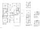 Main level floor plan showcasing the layout of the home, including the bedrooms and Gathering room at 223 Harvester Rd, Angier, NC 27501
