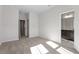 Spacious bedroom with ample closet space and access to the en-suite bathroom at 260 Chesapeake Commons St # 156, Garner, NC 27529