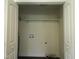 Spacious laundry closet, plumbed for a washing machine at 480 Wheelers Church Rd, Hurdle Mills, NC 27541