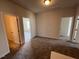 Carpeted bedroom featuring a view of other rooms in the house at 55 E Victory View. Ter, Smithfield, NC 27577