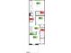 Detailed floor plan showcasing the layout of the upper level, including bedrooms and bathrooms at 10523 Brookside Reserve Rd, Raleigh, NC 27614