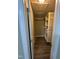 Walk-in closet with built-in shelving and hanging rods, offering ample storage space at 106 Bishop Ln, Dunn, NC 28334
