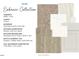 Enhance Collection selections showing cabinets, carpet, countertop, backsplash, and tile selections at 1225 Dimaggio Dr # 9, Raleigh, NC 27616