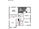 Second floor plan featuring a primary bedroom, two additional bedrooms, two bathrooms, a loft and laundry room at 1241 Dimaggio Dr # 5, Raleigh, NC 27616