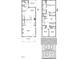 Detailed floor plan showcasing the layout of the home's kitchen, bedrooms, and living spaces at 1250 Barreto Dr, Wendell, NC 27591