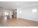 Bright, open living area seamlessly integrates kitchen with stainless steel appliances at 1250 Barreto Dr, Wendell, NC 27591