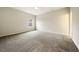 Bedroom with carpet, a window, and neutral paint at 130 Neuse Overlook Dr, Clayton, NC 27527