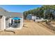 Expansive backyard featuring a patio, lush lawn, and privacy fence; ideal for outdoor enjoyment at 25 Bourne Dr, Franklinton, NC 27525