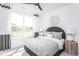 Bright bedroom showcasing natural light, neutral decor and modern furnishings at 294 Arcadius Dr, Clayton, NC 27520