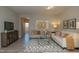 Cozy living area featuring stylish decor, neutral tones, and comfortable seating arrangements at 314 Church St # 37, Wendell, NC 27591