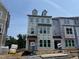 New construction townhome showing the exterior during the building phase at 315 Chesapeake Commons St # 102, Garner, NC 27529
