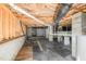 Unfinished basement with exposed ceiling and walls, ready for customization at 329 Silver Creek Dr, Clayton, NC 27520