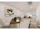 Open plan, featuring an office space connecting to the bedroom at 344 Church St, Morrisville, NC 27560
