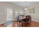 Elegant dining room features hardwood floors and natural light at 372 Lynshire Ave, Clayton, NC 27527