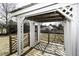 Gazebo on a wooden deck in a backyard at 849 Jeffreys Rd, Rocky Mount, NC 27804