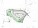 Community site map highlighting green spaces, street layout and neighborhood amenities at 249 Tidal Pool Way, Cary, NC 27519