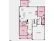 Detailed floor plan showcasing the layout of the first level at 249 Tidal Pool Way, Cary, NC 27519
