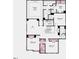 Second floor layout featuring four bedrooms, including the owner's suite, and a loft area at 253 Tidal Pool Way, Cary, NC 27519