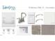 Secondary bathroom design featuring quartz countertop, white cabinets, and shower and tub combo at 3287 Roundly Rd # 13, New Hill, NC 27562