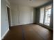 Home office with stylish trim work, modern windows and new construction at 395 Meadow Walk Dr, Fuquay Varina, NC 27526
