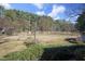 Expansive backyard with mature trees and well-maintained landscaping at 4100 Durham Rd, Raleigh, NC 27614
