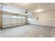 Spacious two car garage with concrete floor at 417 Tormore Dr, Sanford, NC 27330