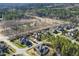 Aerial view of a well-planned community with lush greenery and manicured lawns at 1013 Timber Mist Ct, Cary, NC 27519