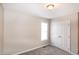 Bedroom features a window, carpet flooring, and a closet with white doors at 104 Eddy Ct, Benson, NC 27504