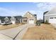 A beautiful view of the home's exterior showcasing well-maintained landscaping and inviting curb appeal at 1255 White Flint Cir, Durham, NC 27703