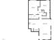 Floor plan displaying the layout of the home, including bedrooms, bathrooms, kitchen, and living areas at 1628 Beacon Village Dr, Raleigh, NC 27604