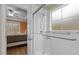 Walk-in shower attached to the main bedroom at 2482 Golden Forest Dr, Franklinton, NC 27525
