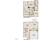 Floor plan showcasing the layout of the two-story home with bedrooms, kitchen, and living areas at 40 Rolling Banks Dr, Louisburg, NC 27549
