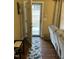 Inviting entryway with a decorative rug and a view of the front yard at 421 Angus Pl, Stem, NC 27581