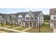 Charming townhomes with modern design and well-manicured lawns in a quiet neighborhood at 945 Alma Railway Dr # 559, Wake Forest, NC 27587