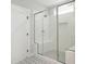Modern bathroom featuring large glass shower with white subway tile surround at 264 Big Bradley Dr, Wendell, NC 27591