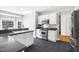 Kitchen area featuring stainless steel appliances and a view of the breakfast nook at 3337 Scarlet Oak Dr, Mebane, NC 27302