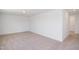 Spacious unfinished basement with carpet and neutral color scheme at 3928 Willow Gate Way, Raleigh, NC 27604