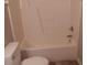 Bathroom featuring a tub and toilet at 711 Weathervane Way, Rocky Mount, NC 27803