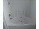Bathroom bathtub with jacuzzi jets and a neutral white color at 711 Weathervane Way, Rocky Mount, NC 27803
