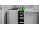 Contemporary laundry room equipped with a modern washer and dryer at 176 E Ravano Dr, Clayton, NC 27527