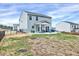 The backyard features a patio, partial fence, and ample space for outdoor activities at 240 Forest Meadow Ln, Franklinton, NC 27525