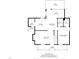Detailed floor plan showcasing the layout, dimensions, and spatial relationships of rooms in the residence at 2810 Bedford Green Dr # 300, Raleigh, NC 27604