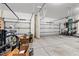 Spacious garage with multiple doors, ideal for storage and hobbies at 2981 Thurman Dairy Loop, Wake Forest, NC 27587