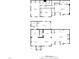 Detailed floor plan showcasing the layout of a 3136 sq ft home with room dimensions at 318 W Lillington St, Angier, NC 27501