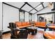 Unusual room with wooden furniture, a brick floor, and eye-catching interior design at 318 W Lillington St, Angier, NC 27501