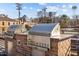 A brick outdoor kitchen area featuring two stainless steel barbecue grills at 500 N Duke St # 55-103, Durham, NC 27701