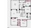 Detailed floor plan showcasing bedrooms, baths, owner's suite, loft, and laundry for a comprehensive home layout at 101 Hiddenite Pl, Holly Springs, NC 27540
